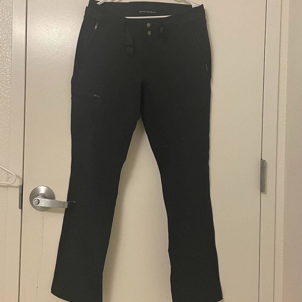 Columbia Omni-Shield Black Hiking Pants (size 10)